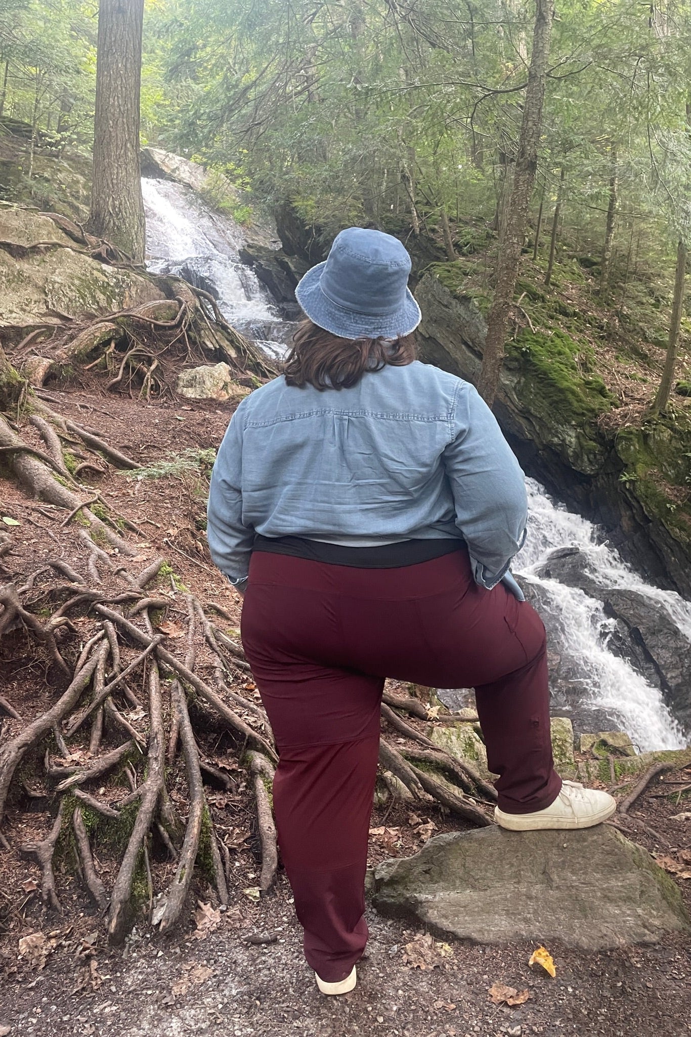Brecken Pant - Plus Size Hiking & Travel Pants (Outer Cord Waistband)