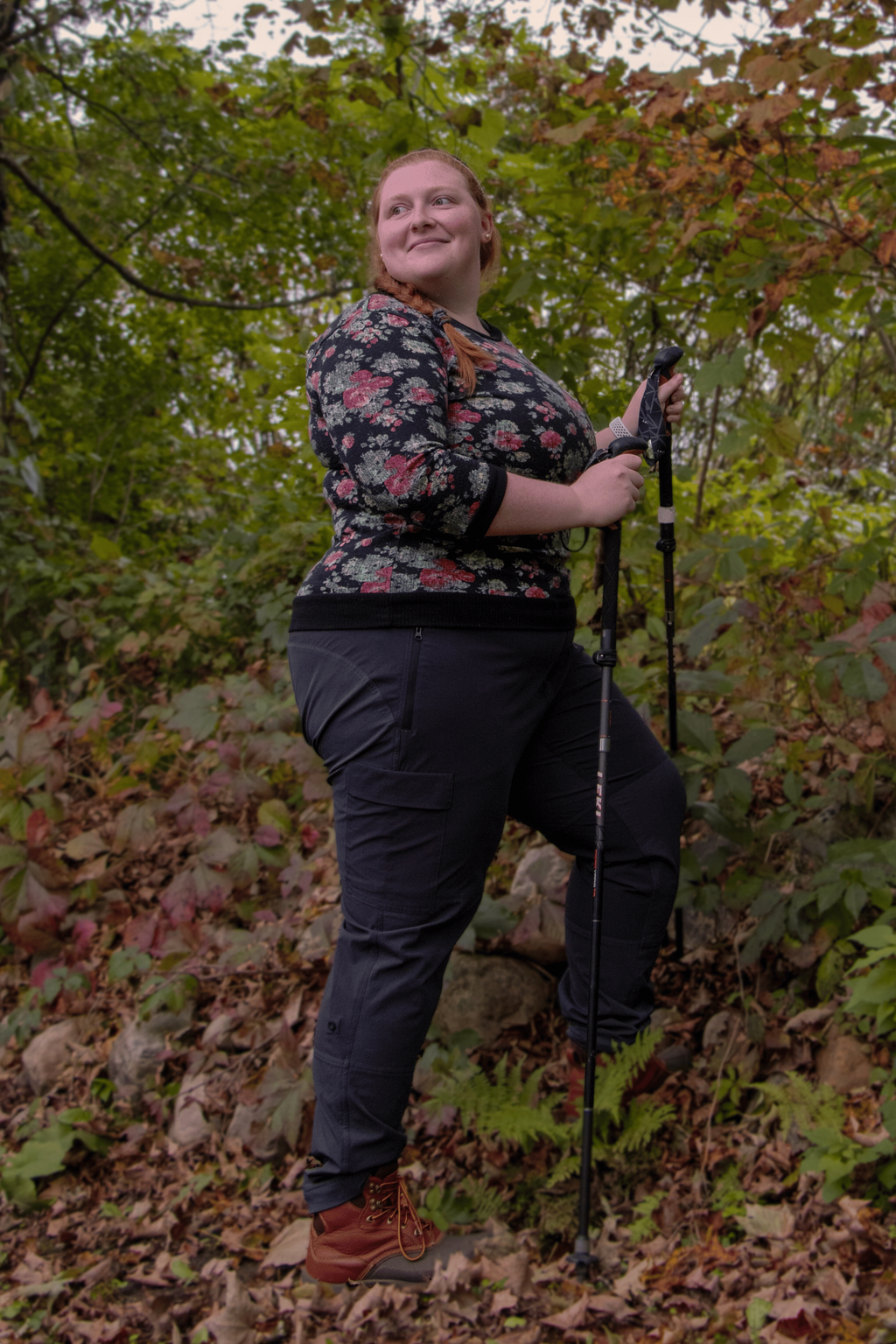 Brecken Pant - Plus Size Hiking & Travel Pants (Outer Cord Waistband)