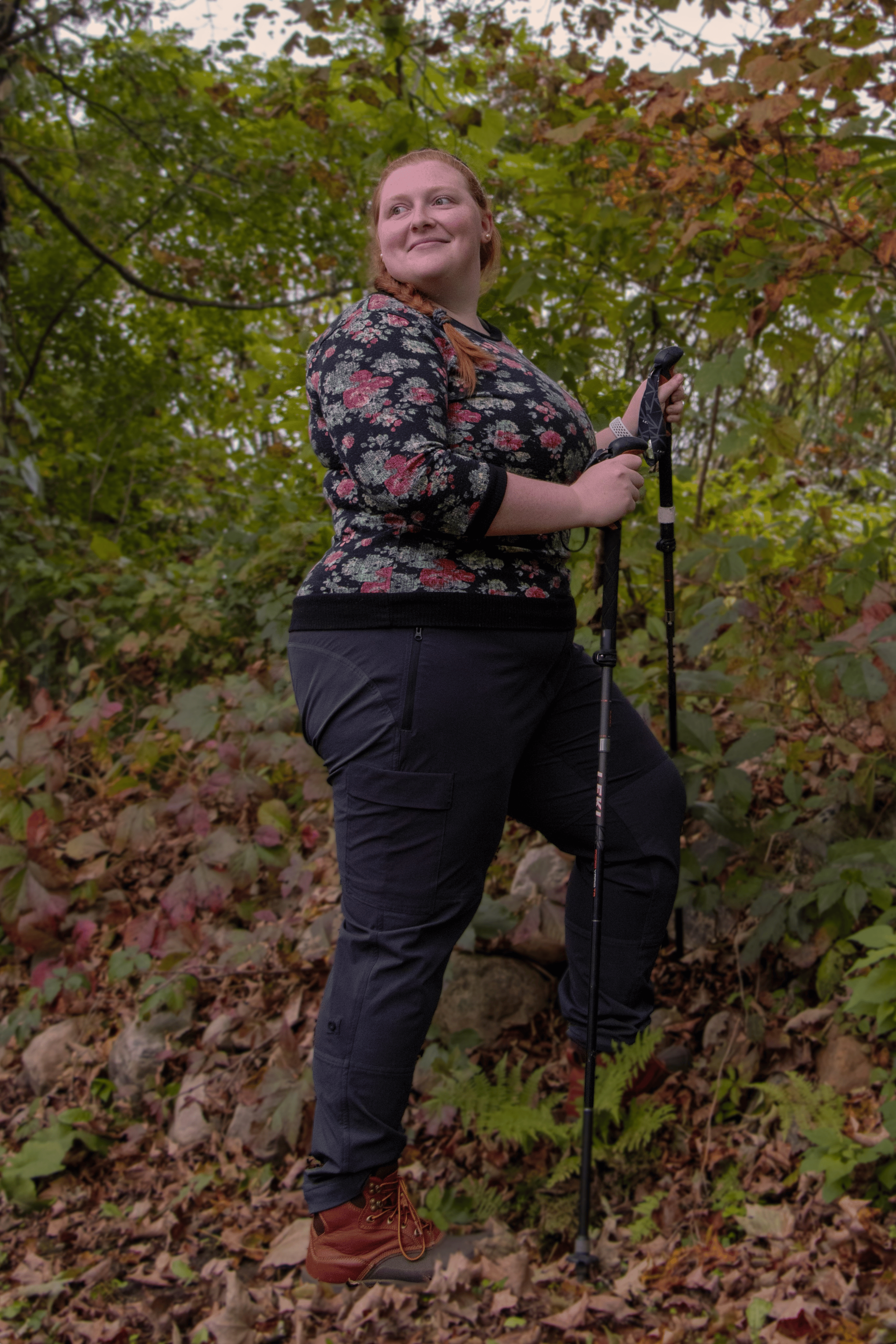 Brecken Pant - Plus Size Hiking & Travel Pants (Outer Cord Waistband)