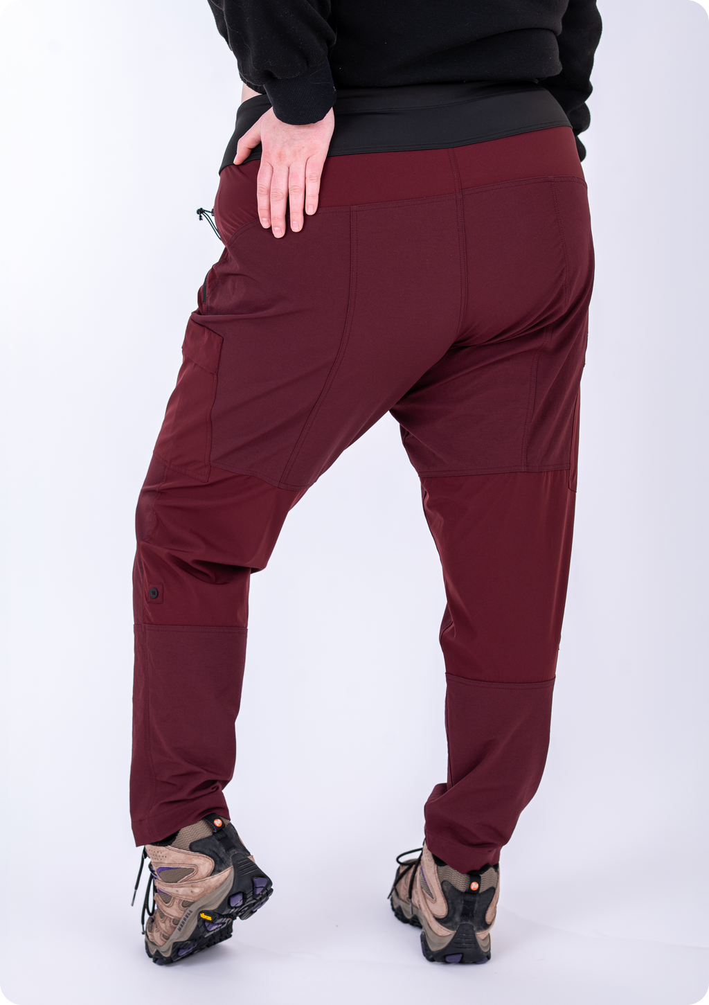Brecken Pant - Plus Size Hiking & Travel Pants (Outer Cord Waistband)