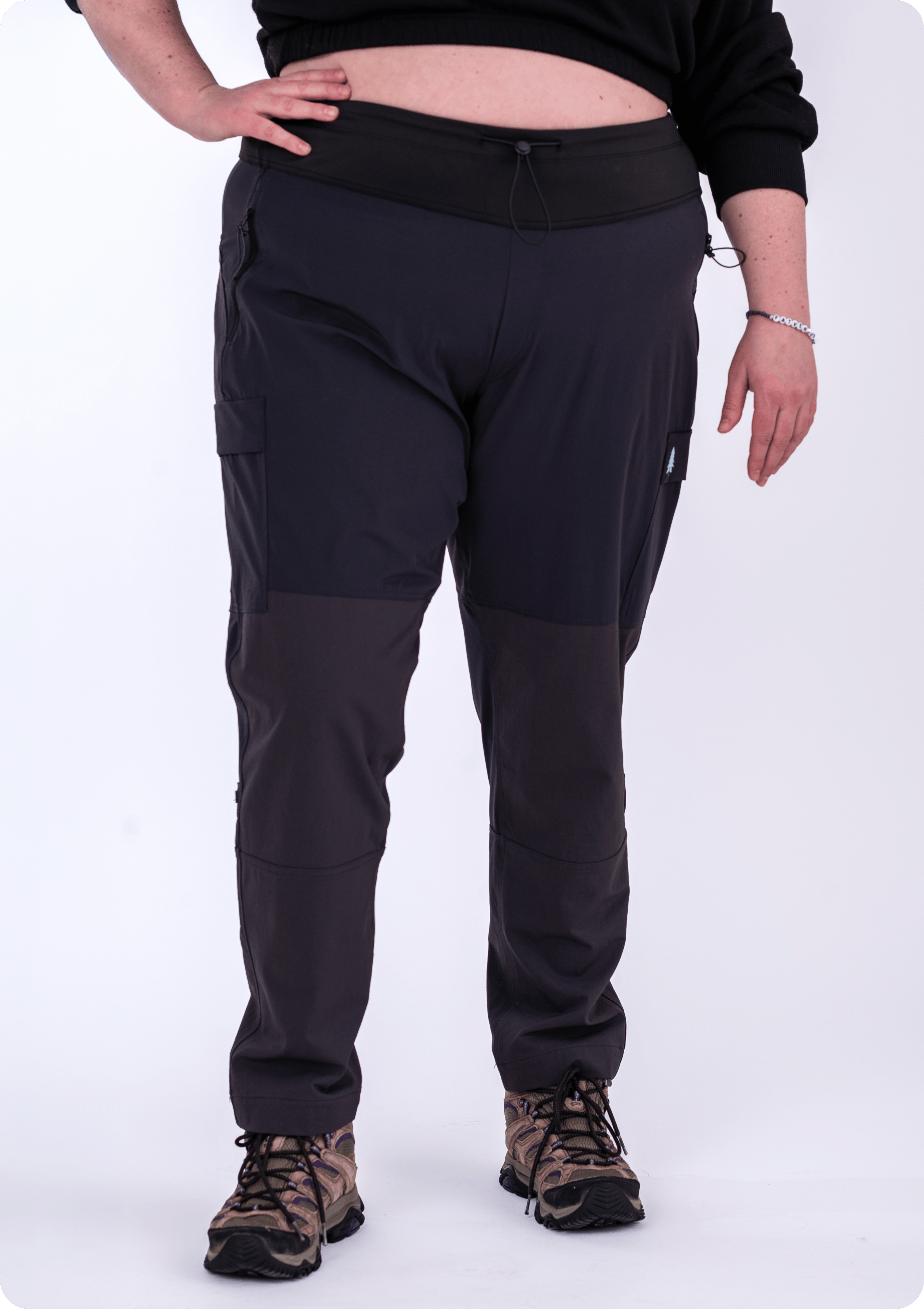 Brecken Pant - Plus Size Hiking & Travel Pants (Outer Cord Waistband)