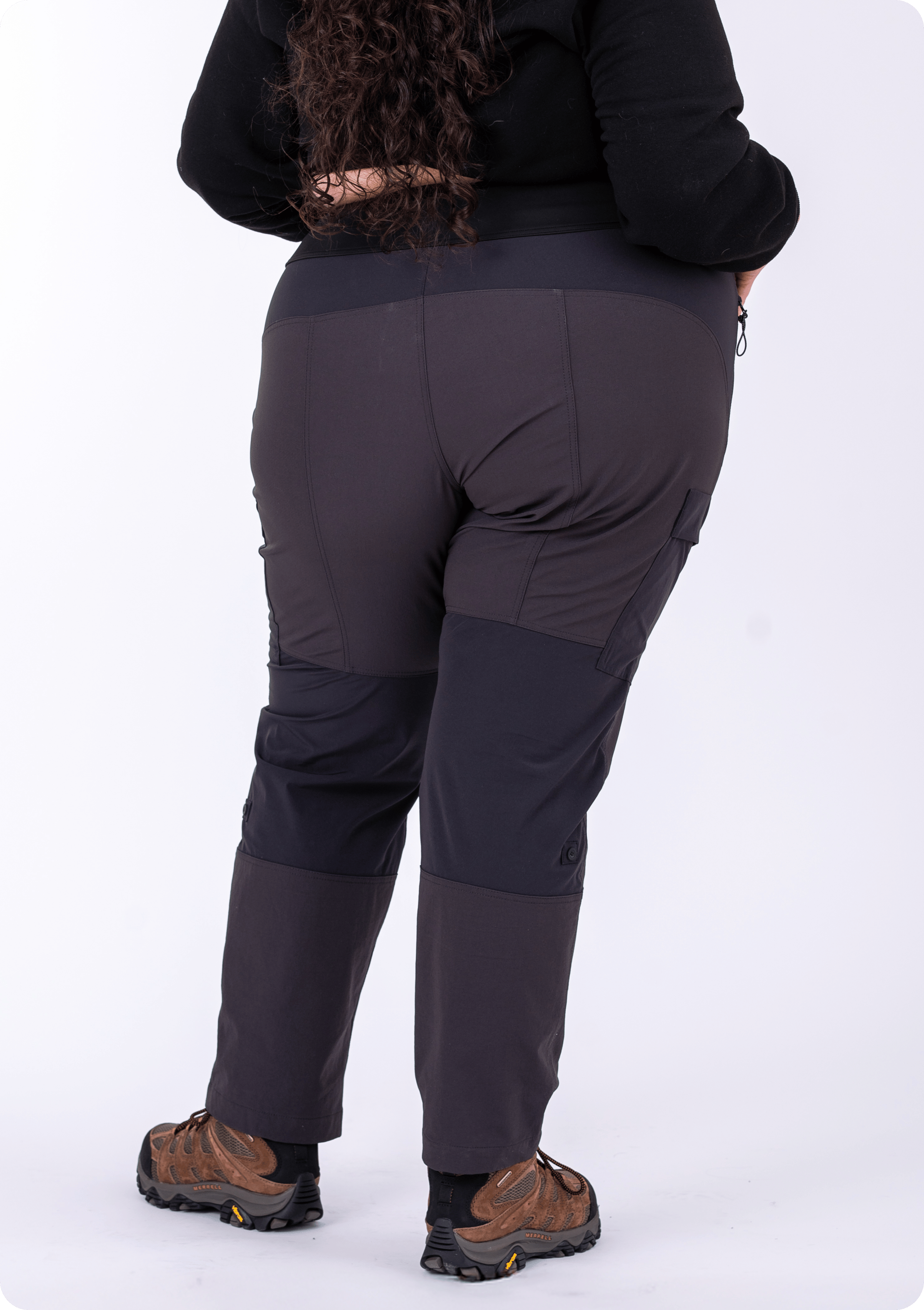 Brecken Pant - Plus Size Hiking & Travel Pants (Outer Cord Waistband)